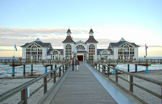 Seebrücke Sellin auf Rügen